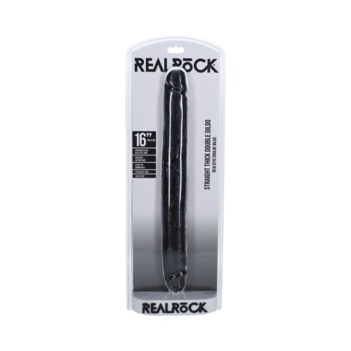 Dildo Doublend de 16in RealRock Negro