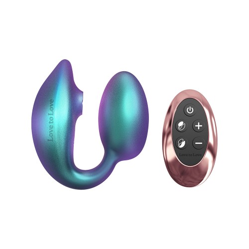 Wonderlover Remote-Controlled Vibrator Turquoise