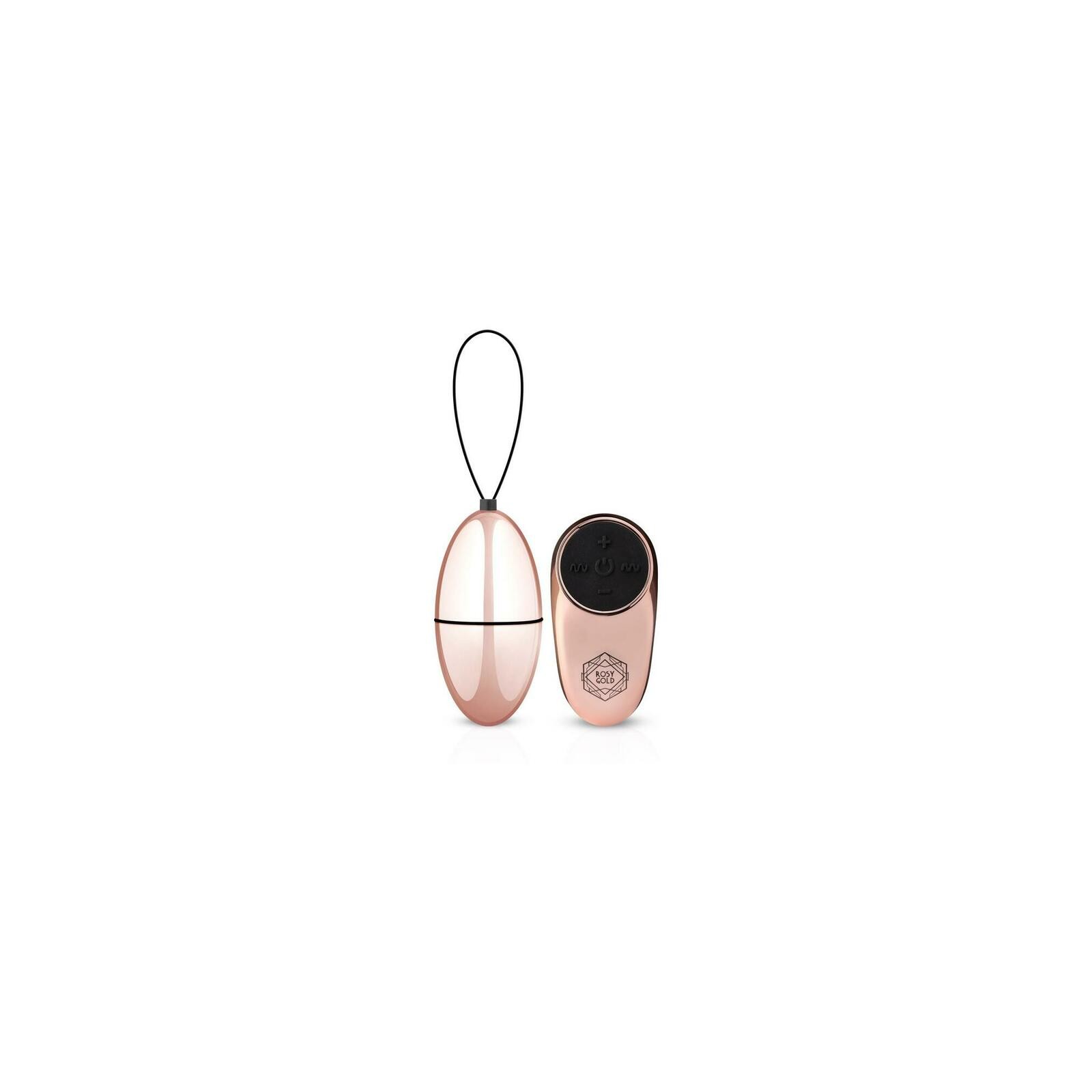 Rosy Gold Vibrating Egg for Stylish Pleasure