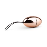 Rosy Gold Vibrating Egg for Stylish Pleasure