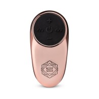 Rosy Gold Vibrating Egg for Stylish Pleasure