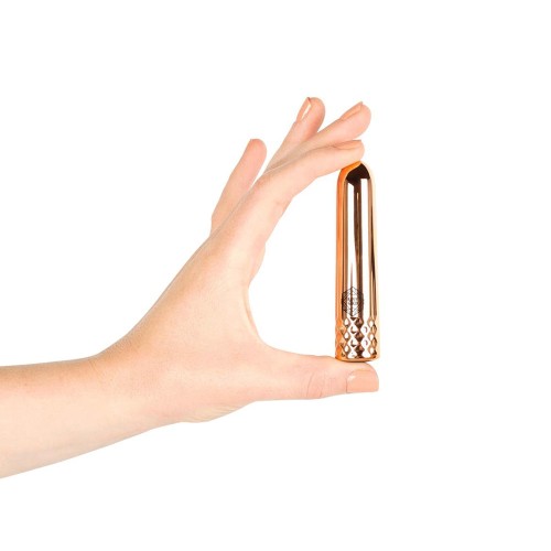 Mini Vibrador Rosy Gold Nouveau Placer Compacto