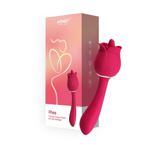 Honey Play Rhea Clit Tongue Vibrator and G-Spot Massager