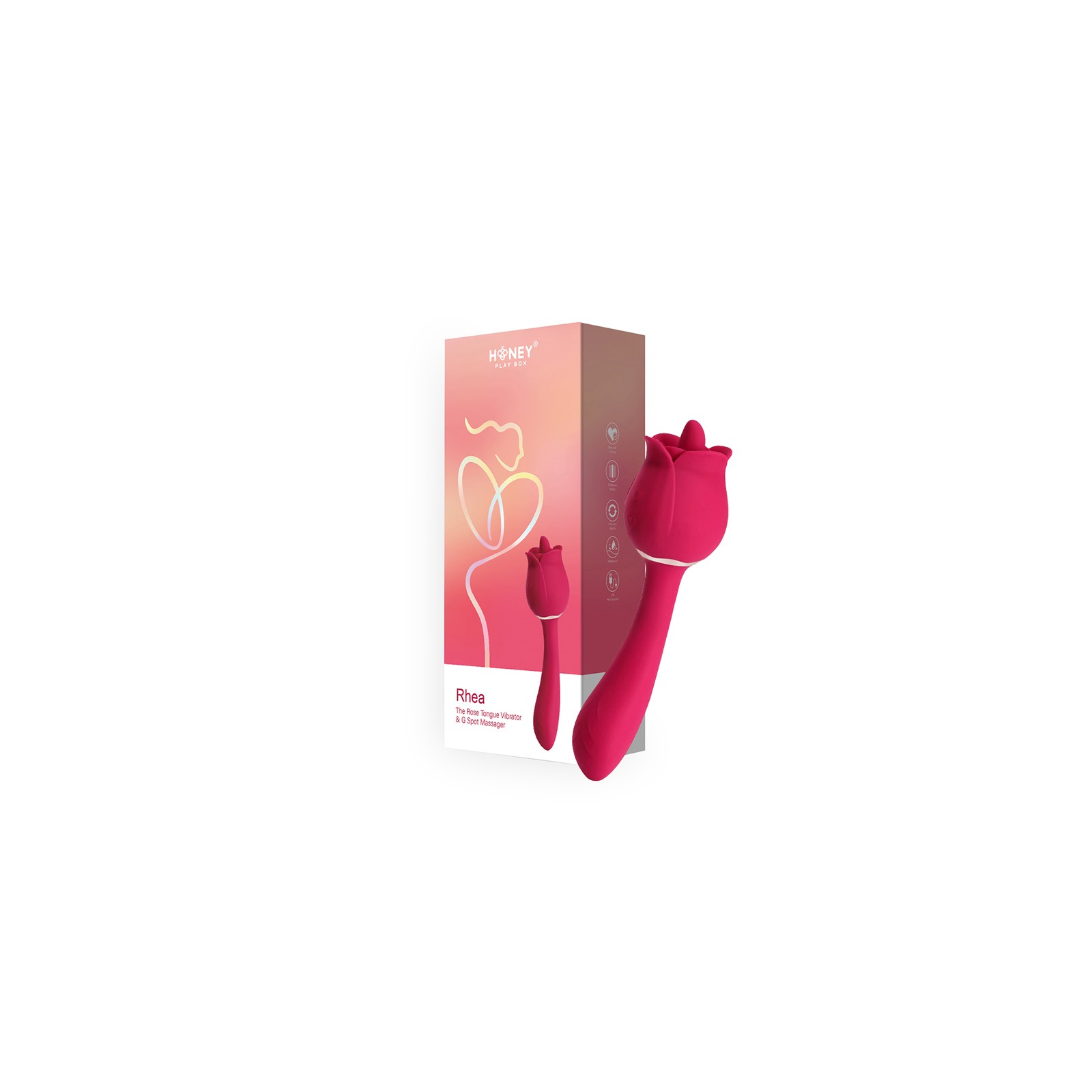 Honey Play Rhea Clit Tongue Vibrator and G-Spot Massager