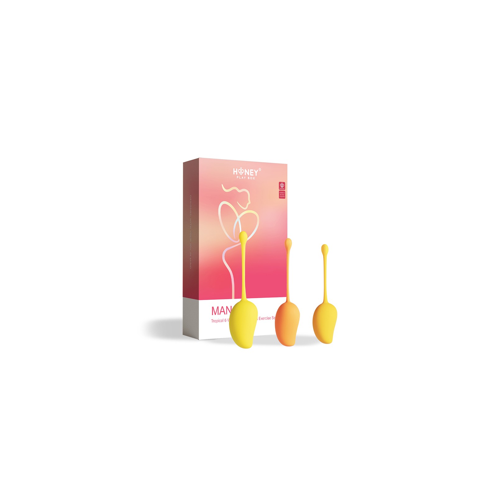 Honey Play Box Tropical Kegel Ball Set