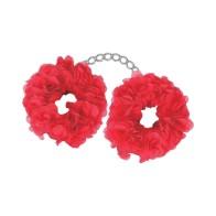 Blossom Luv Flower Hand Cuffs Red