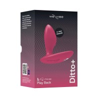 We-Vibe Ditto+ Tapón Anal Recargable para Placer Máximo