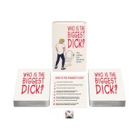 Who's the Biggest Dick? Drinking Card Game - Hilarious Fun