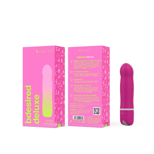 B Swish Bdesired Deluxe Masaje Rosa