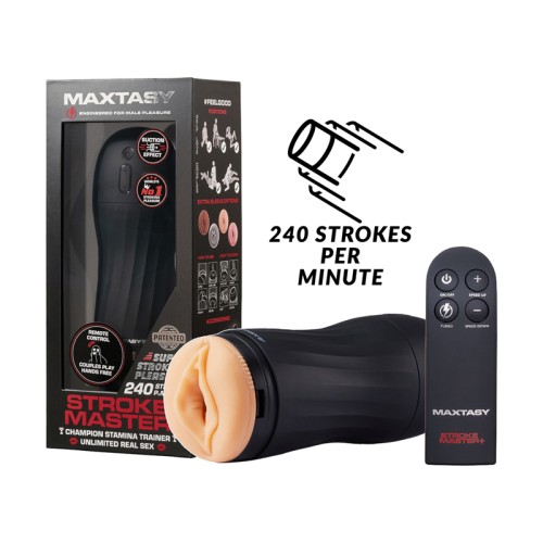 Maxtasy Stroke Master Realistic Stroker