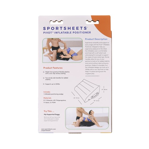 Sportsheets Pivot Inflatable Positioner | Versatile Support