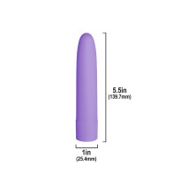 Simple & True Eezy Pleezy Classic Vibrator 5.5 in. Purple