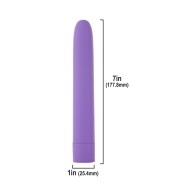 Vibrador Clásico Eezy Pleezy 7 in. Morado