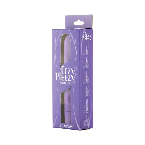 Vibrador Clásico Eezy Pleezy 7 in. Morado