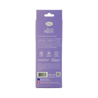 Vibrador Clásico Eezy Pleezy 7 in. Morado