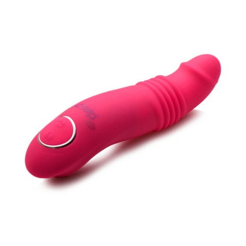 Gossip Blasters 7X Thrusting Silicone Vibrator Magenta - Ultimate Pleasure