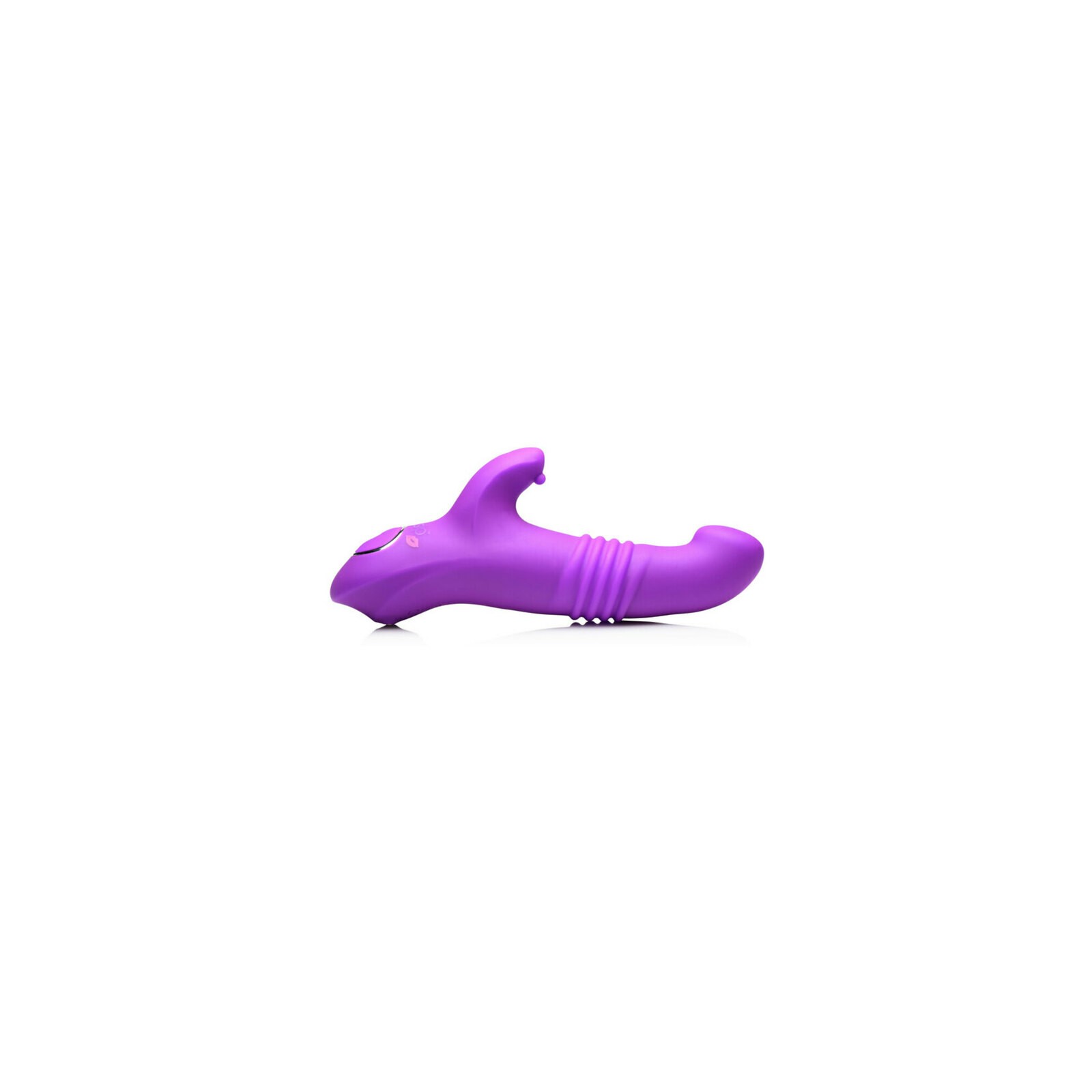 Gossip Blaster 7X Thrusting Rabbit Vibrator Violet