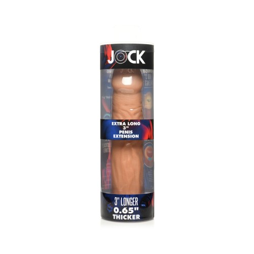 Jock Manga Extensora de Pene Extra Larga 3in Mediana