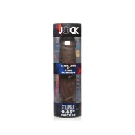 Jock Extra Long Penis Extension Sleeve Dark