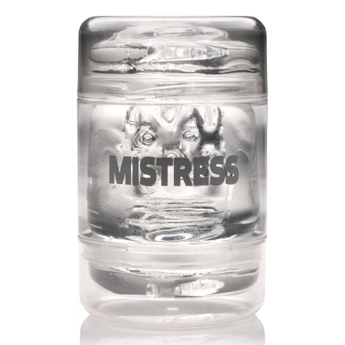 Mistress Mini Masturbador Doble Orificio Transparente