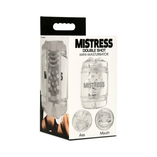 Mini Masturbador Mistress Double Shot para Colmar Placer