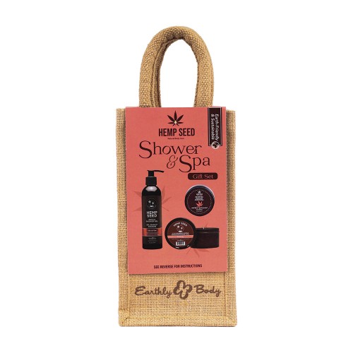 Earthly Body Hemp Seed Set de Regalo Spa