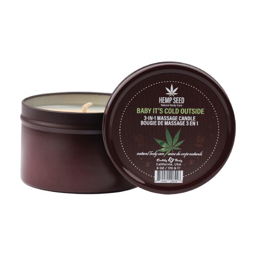 Hemp Seed 3-in-1 Holiday Candle