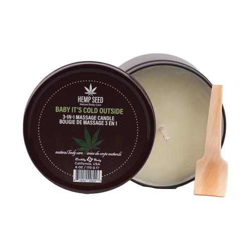 Hemp Seed 3-in-1 Holiday Candle