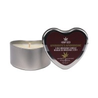 3-in-1 Hemp Seed Massage Candle for Relaxation