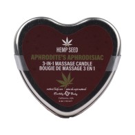 3-in-1 Hemp Seed Massage Candle for Relaxation