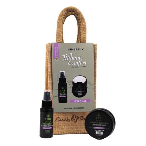 Set de Regalo de Fortalecimiento CBD Daily con Lavanda | Earthly Body