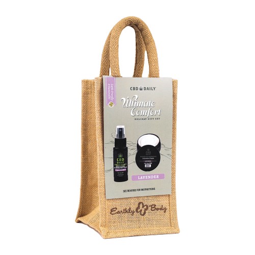 Set de Regalo de Fortalecimiento CBD Daily con Lavanda | Earthly Body