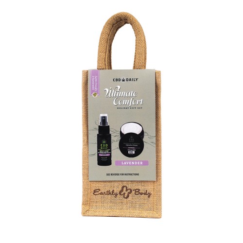 CBD Daily Ultimate Strength Lavender Gift Set | Earthly Body