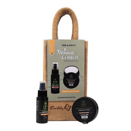 Earthly Body CBD Daily Ultimate Strength Gift Set