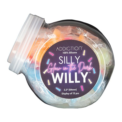 Dildo Silly Willy que Brilla en la Oscuridad