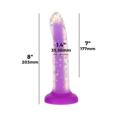 Addiction Rave Glow-in-the-Dark Silicone Dildo