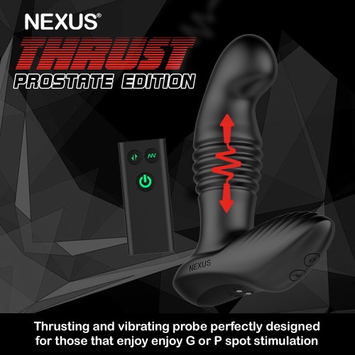 Nexus Thrust Prostate Edition Vibrating Massager Black