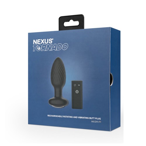 Nexus Tornado Pene Anal Rotatorio y Vibrante con Control Remoto