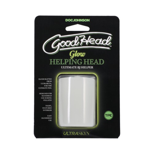 GoodHead Glow Helping Head Frost Verde Brillante