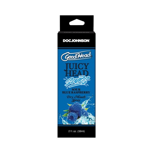 GoodHead Juicy Head Dry Mouth Spray Sour Blue Raspberry