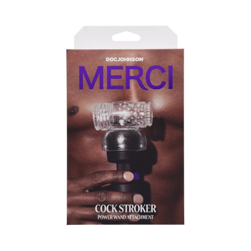 Merci Cock Stroker Attachment - Double-Sided Pleasure