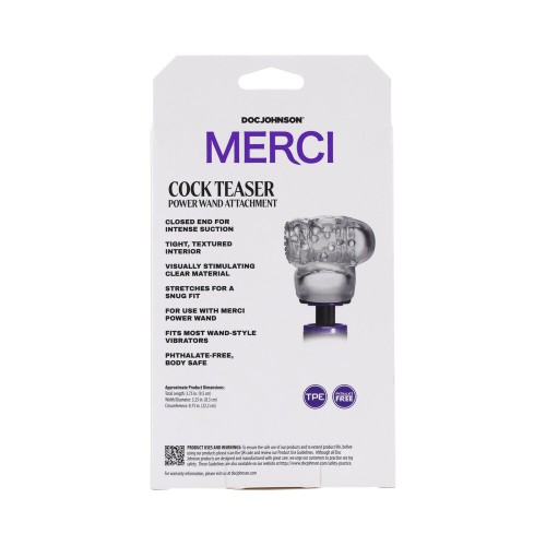 Merci Cock Teaser Wand Attachment