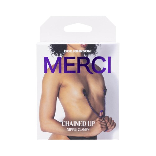 Merci Chained Up Nipple Clamps