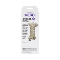 Merci Bind & Tie Hemp Bondage Rope 30 ft - Perfect for Restraint