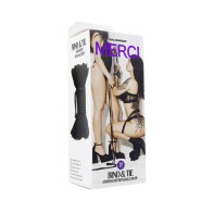 Merci Bind & Tie Hemp Bondage Rope 50ft Black