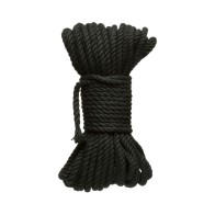 Merci Bind & Tie Hemp Bondage Rope 50ft Black