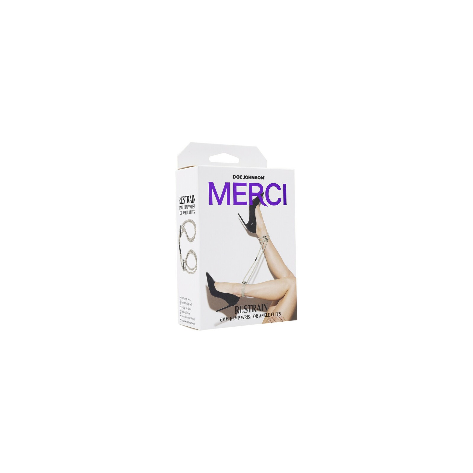 Merci Restrain Hemp Cuffs - Wrist or Ankle Restraints