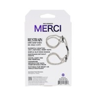 Merci Restrain Hemp Cuffs - Wrist or Ankle Restraints