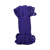 Merci Bind and Tie 6mm Hemp Bondage Rope Violet