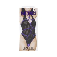 Merci Bind and Tie 6mm Hemp Bondage Rope Violet